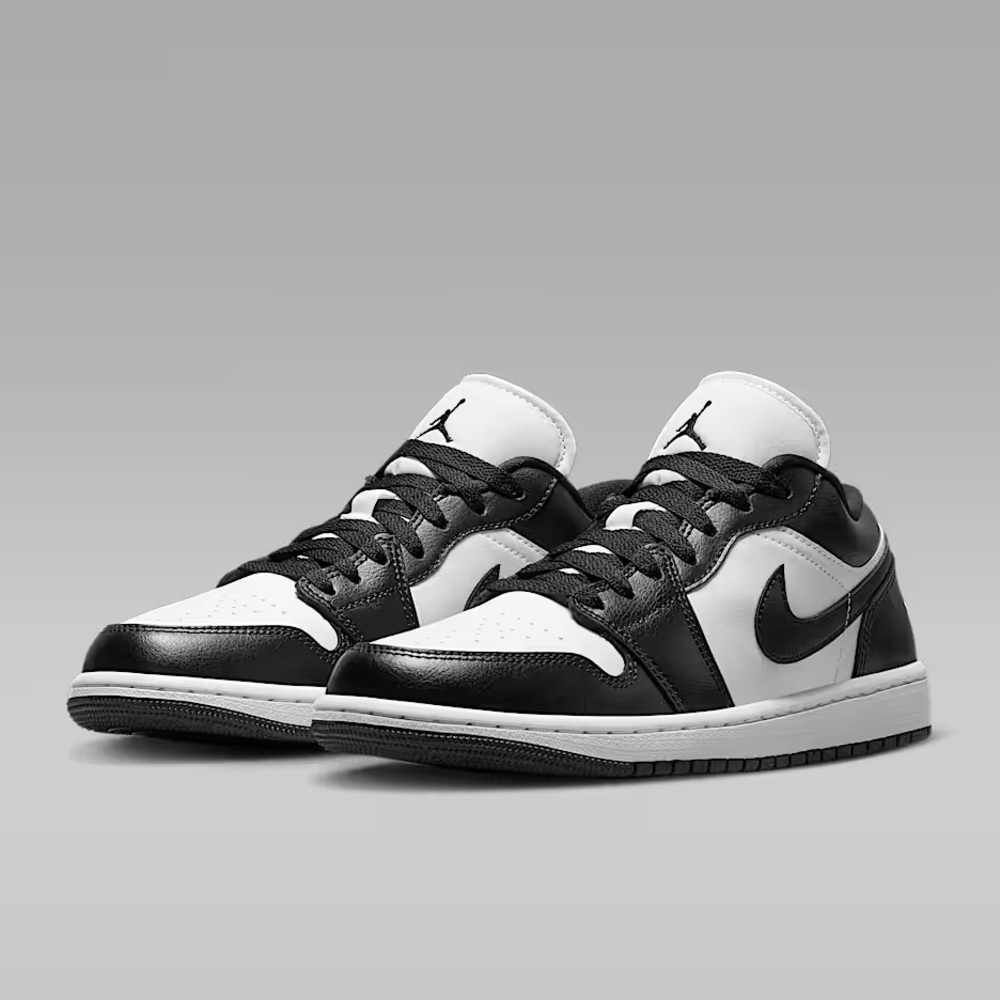 New Size 5 Nike Air Jordan 1 Low Sneakers Black White